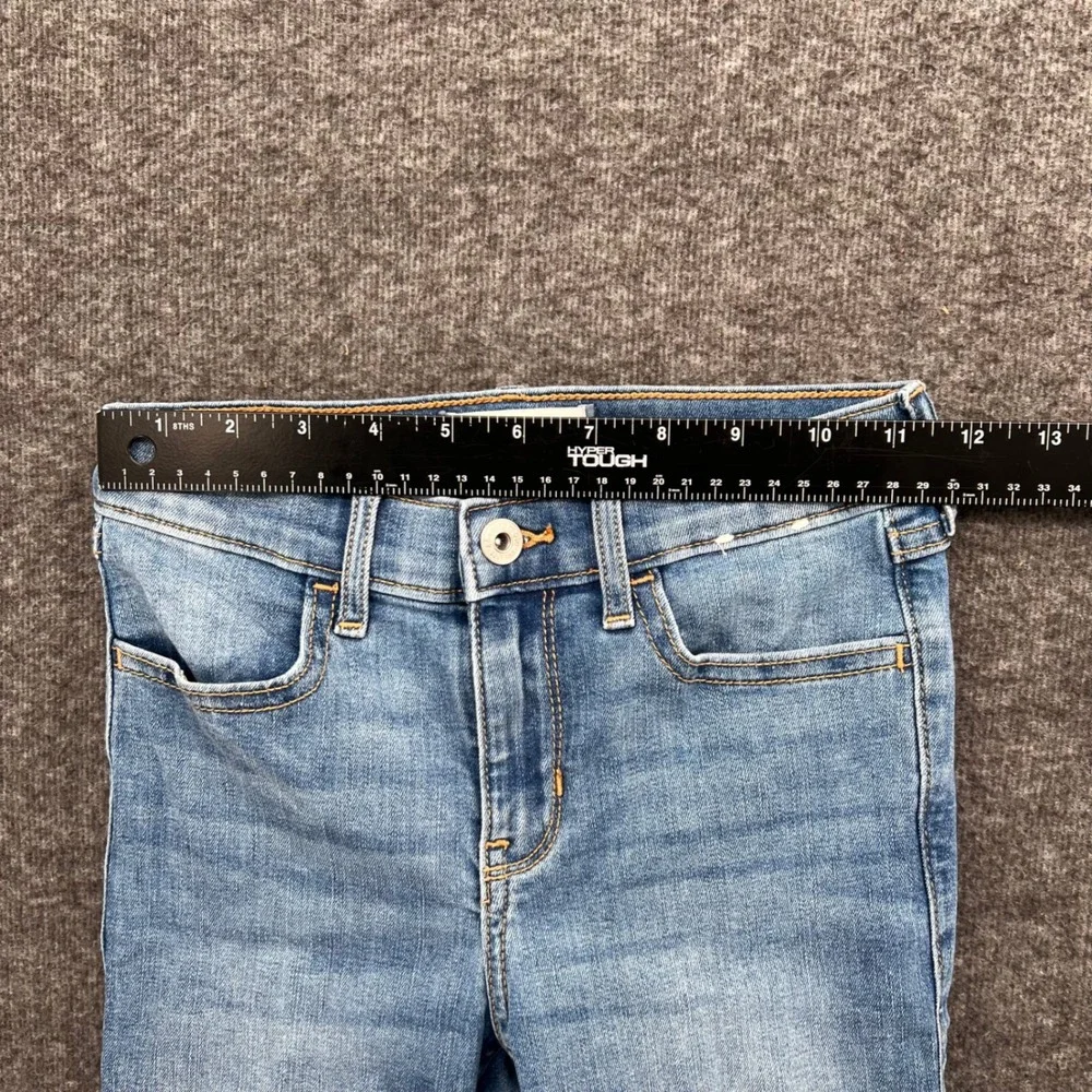 Abercrombie Kids Girls High Rise Jean Legging Medium Wash Blue Size 9/10 Long